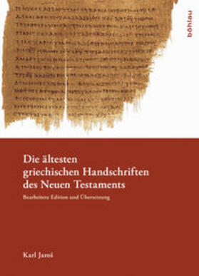 Jaros / Jaroš |  Die ältesten griechischen Handschriften des Neuen Testaments | Buch |  Sack Fachmedien