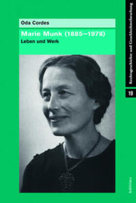 Cordes |  Cordes, O: Marie Munk (1885-1978) | Buch |  Sack Fachmedien