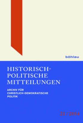 Küsters / Buchstab / Kleinmann | Historisch-Politische Mitteilungen | Buch | 978-3-412-22480-6 | sack.de