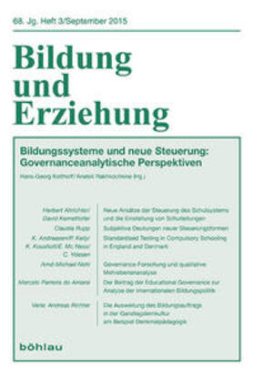 Kotthoff / Rakhkochkine |  Bildungssysteme und neue Steuerung: Governancepolitische Perspektiven | Buch |  Sack Fachmedien