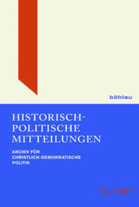 Buchstab / Küsters / Kleinmann |  Historisch-Politische Mitteilungen | Buch |  Sack Fachmedien