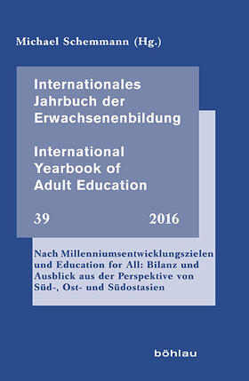 Schemmann |  Internationales Jahrbuch der Erwachsenenbildung - International Yearbook of Adult Education 39 (2016) | Buch |  Sack Fachmedien