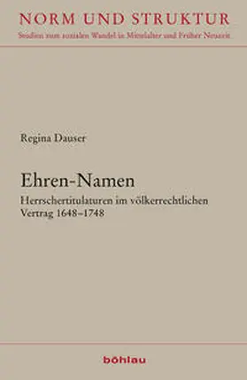 Dauser |  Ehren-Namen | Buch |  Sack Fachmedien