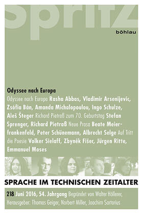 Geiger / Miller / Sartorius |  Odyssee nach Europa | Buch |  Sack Fachmedien