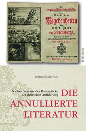 Fues |  Die annullierte Literatur | Buch |  Sack Fachmedien