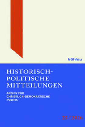 Brechenmacher / Küsters / Buchstab |  Historisch-Politische Mitteilungen | Buch |  Sack Fachmedien