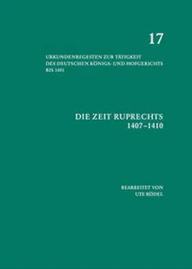 Rödel |  Die Zeit Ruprechts (1407–1410) | Buch |  Sack Fachmedien