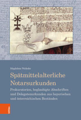 Weileder |  Weileder, M: Spätmittelalterliche Notarsurkunden | Buch |  Sack Fachmedien