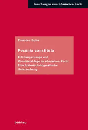 Bolte / Manthe |  Pecunia constituta | Buch |  Sack Fachmedien