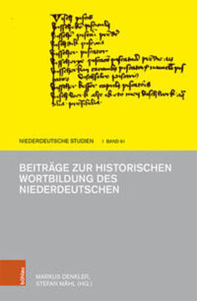Denkler / Mähl |  Beiträge zur historischen Wortbildung des Niederdeutschen | Buch |  Sack Fachmedien