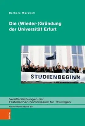 Marshall | Die (Wieder-)Gründung der Universität Erfurt | E-Book | sack.de