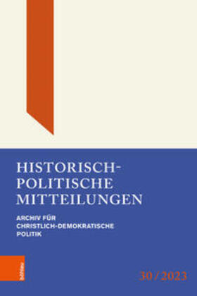 Borchard / Beckmann / Brechenmacher | Historisch-Politische Mitteilungen | Buch | 978-3-412-52928-4 | sack.de