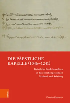 Cappuccio |  Die päpstliche Kapelle (1046-1241) | Buch |  Sack Fachmedien