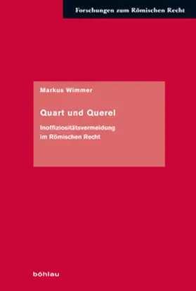 Wimmer |  Quart und Querel | Buch |  Sack Fachmedien