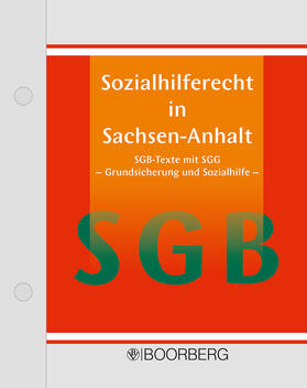 Richard Boorberg Verlag |  Sozialhilferecht in Sachsen-Anhalt | Loseblattwerk |  Sack Fachmedien