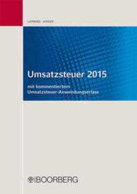 Lippross / Janzen |  Umsatzsteuer 2015 | Buch |  Sack Fachmedien