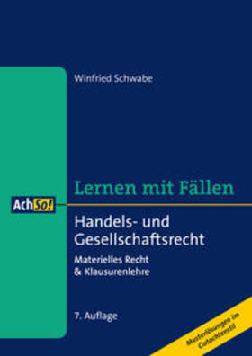 Schwabe |  Handels- und Gesellschaftsrecht | Buch |  Sack Fachmedien