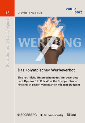 Varens |  Das "olympische" Werbeverbot | Buch |  Sack Fachmedien