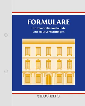 Richard Boorberg Verlag |  Formular-Kollektion für Immobilienmakler und Hausverwaltungen | Loseblattwerk |  Sack Fachmedien