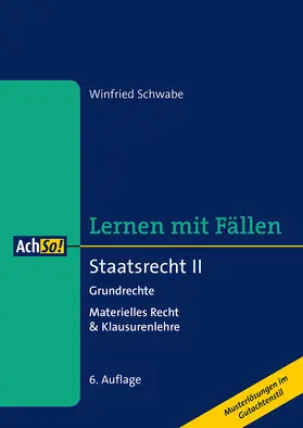 Schwabe | Staatsrecht II Grundrechte | Buch | 978-3-415-06606-9 | sack.de