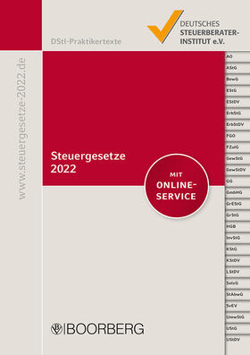 Deutsches Steuerberaterinstitut e.V. | Steuergesetze 2022 | Buch | 978-3-415-07097-4 | sack.de