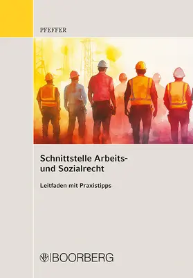 Pfeffer | Schnittstelle Arbeits- und Sozialrecht | Buch | 978-3-415-07678-5 | sack.de