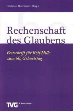 Herrmann |  Rechenschaft des Glaubens | Buch |  Sack Fachmedien