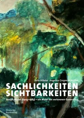 Billeter / Grepmair-Müller |  Sachlichkeiten – Sichtbarkeiten | Buch |  Sack Fachmedien