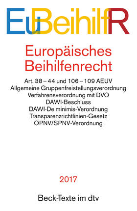  Europäisches Beihilfenrecht | Buch |  Sack Fachmedien