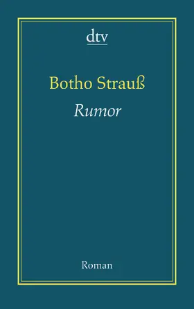 Strauß |  Rumor | Buch |  Sack Fachmedien