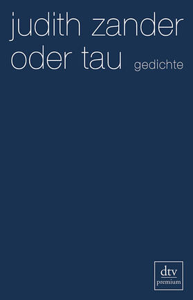 Zander |  oder tau | Buch |  Sack Fachmedien