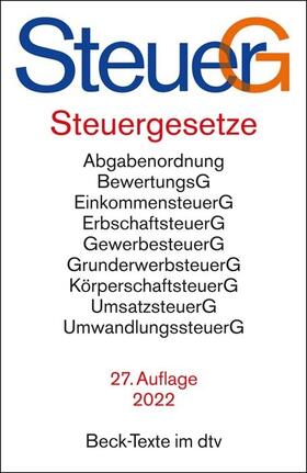  Steuergesetze: SteuerG | Buch |  Sack Fachmedien