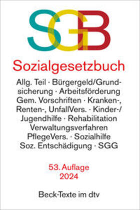 Sozialgesetzbuch mit Sozialgerichtsgesetz: SGB | Buch | 978-3-423-53236-5 | sack.de