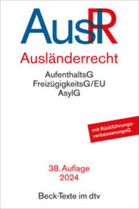  Ausländerrecht: AuslR | Buch |  Sack Fachmedien
