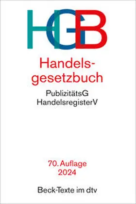  Handelsgesetzbuch | Buch |  Sack Fachmedien