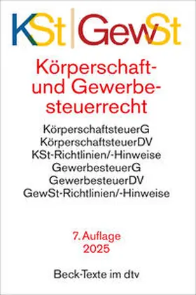  Körperschaftsteuerrecht / Gewerbesteuerrecht | Buch |  Sack Fachmedien