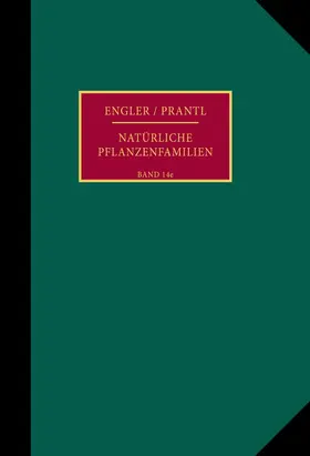 Engler / Harms / Mattfeld |  Die natürlichen Pflanzenfamilien nebst ihren Gattungen und wichtigeren Arten, insbesondere den Nutzpflanzen. | Buch |  Sack Fachmedien