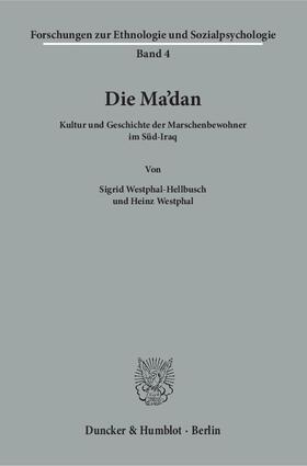 Westphal-Hellbusch / Westphal |  Die Ma'dan. | Buch |  Sack Fachmedien