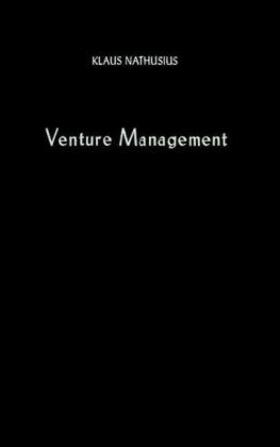 Nathusius |  Venture Management. | Buch |  Sack Fachmedien