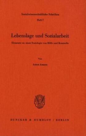 Amann |  Lebenslage und Sozialarbeit. | Buch |  Sack Fachmedien