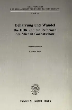 Löw |  Beharrung und Wandel. | Buch |  Sack Fachmedien