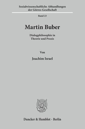 Israel |  Martin Buber. | Buch |  Sack Fachmedien