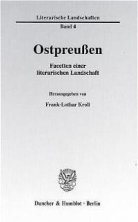 Kroll |  Ostpreußen. | Buch |  Sack Fachmedien