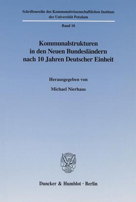 Nierhaus |  Kommunalstrukturen/Neue Bundesl. | Buch |  Sack Fachmedien
