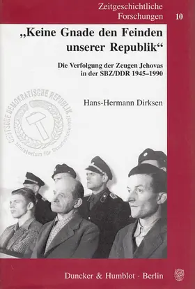 Dirksen |  'Keine Gnade den Feinden unserer Republik' | Buch |  Sack Fachmedien