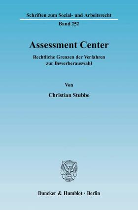Stubbe |  Assessment Center | Buch |  Sack Fachmedien