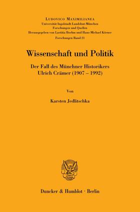 Jedlitschka |  Wissenschaft und Politik. | Buch |  Sack Fachmedien