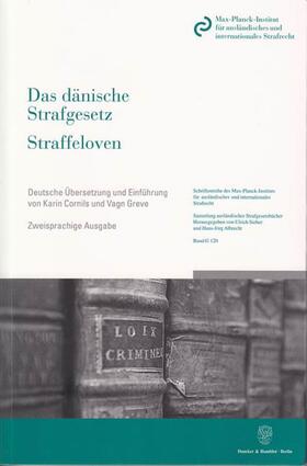  Das dänische Strafgesetz / Straffeloven | Buch |  Sack Fachmedien