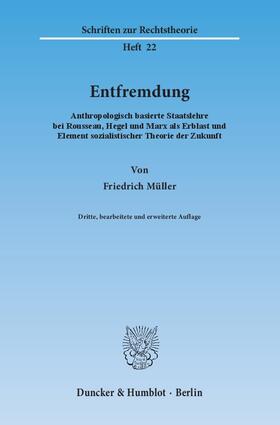 Müller |  Entfremdung | Buch |  Sack Fachmedien