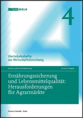  Ernährungssicherung und Lebensmittelqualität: Herausforderungen für Agrarmärkte. | Buch |  Sack Fachmedien